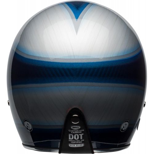 벨 Bell Custom 500 Carbon Open-Face Motorcycle Helmet(Matte BlackCarbon, X-Large)