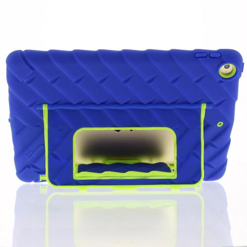  Gumdrop Cases Hideaway for the NEW iPad 9.7 (6th Gen) and iPad 9.7 (5th Gen) Rugged Tablet Case - Royal BlueLime