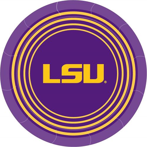  Westrick LSU Tigers Party Supplies for 24 Guests - 82 Pieces