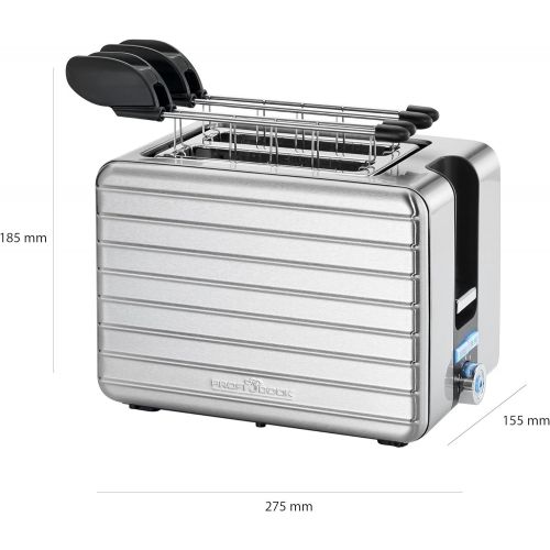  Profi Cook PC-TAZ 1110 Toaster Zangentoaster, Inox