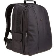 AmazonBasics DSLR and Laptop Backpack - Orange interior