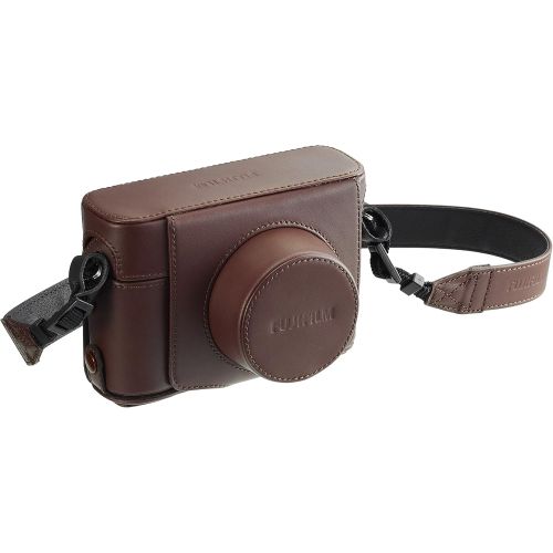 후지필름 Fujifilm LC-X100F Leather Case - Brown