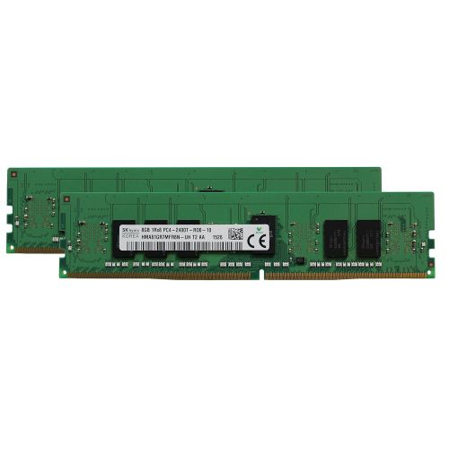  Adamanta Memory Hynix Original 16GB (2x8GB) Server Memory Upgrade for HP Z640 Workstation Single and Dual CPU DDR4 2400MHZ PC4-19200 ECC Registered Chip 1Rx8 CL17 1.2V