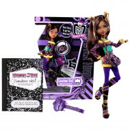 Mattel Year 2010 Monster High Diary Series 11 Inch Doll - Clawdeen Wolf (V7990) Daughter of the Werewolf with Trendy Handbag, Folder, Hairbrush, Diary and Doll Stand
