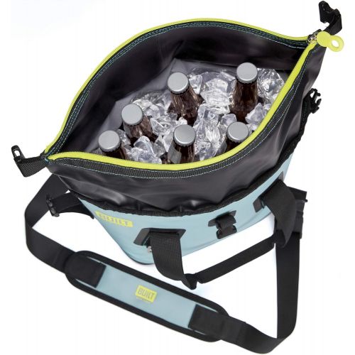  BUILT Welded Soft Portable Cooler with Wide Mouth Opening - Insulated and Leak-Proof, Small, Arctic Ice