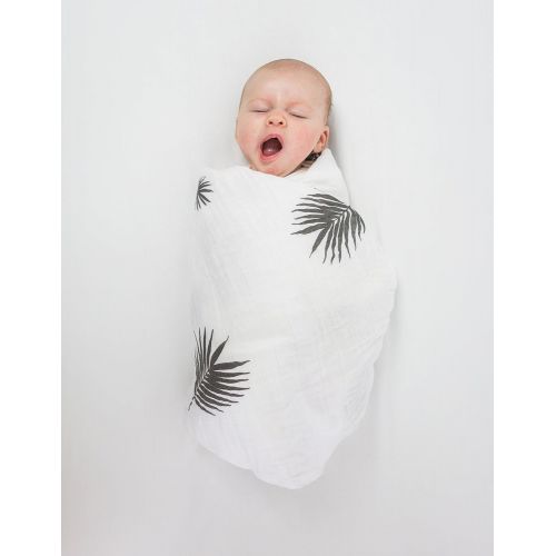  Amazing Baby Muslin Swaddle Blankets, Set of 4, Premium Cotton, Paradise, Pastel SeaCrystal