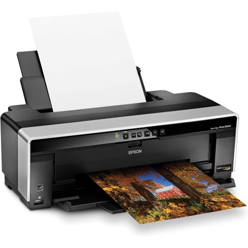엡손 Epson Stylus Photo R2000 Wireless Wide-Format Color Inkjet Printer (C11CB35201)