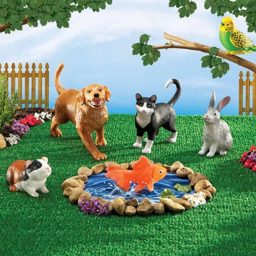  Learning Resources Jumbo Farm Animals: Mommas and Babies Toy Set, 8 Pieces