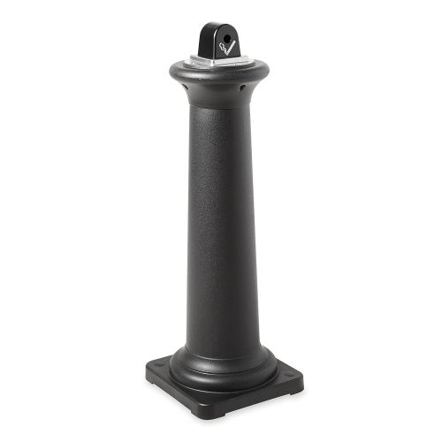  Rubbermaid Commercial Products Rubbermaid Commercial 9W300SST GroundsKeeper Tuscan Receptacle, 13 x 13 x 38 38, Sandstone