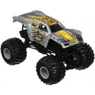 Hot Wheels Monster Jam Max-D Vehicle, Silver 1:24 Scale