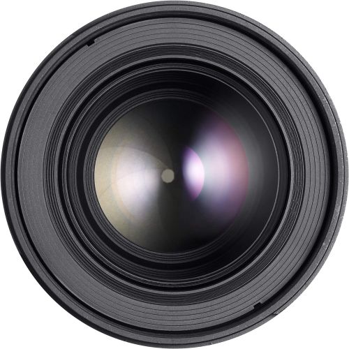  Rokinon 100mm F2.8 ED UMC Full Frame Telephoto Macro Lens for Sony Alpha A Mount Digital SLR Cameras