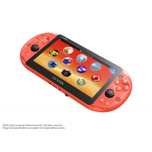 소니 Sony PlayStation Vita Wi-Fi model Neon Orange (PCH-2000ZA24) Japanese Ver. Japan Import