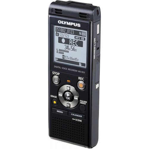  Olympus Digital Voice Recorder WS-853, Black