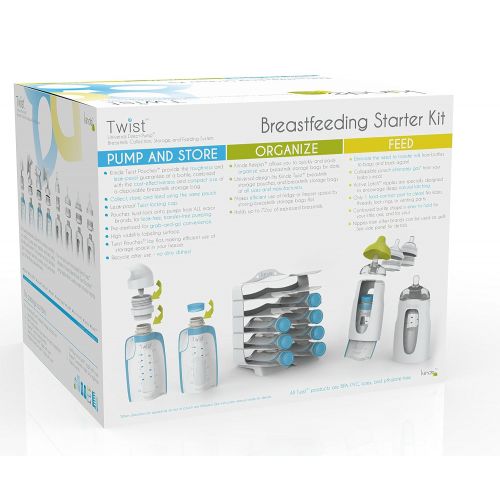  [아마존베스트]Kiinde Breast Milk Storage Twist Starter Kit