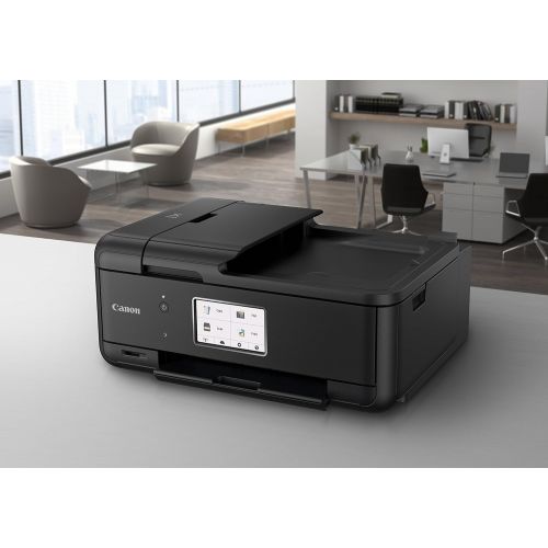 캐논 Canon PIXMA TR8520 Wireless All in One Printer | Mobile Printing | Photo and Document Printing, AirPrint(R) and Google Cloud Printing, Black