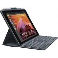 Logitech Slim Folio with Integrated Bluetooth Keyboard for iPad (5th and 6th Generation) Black