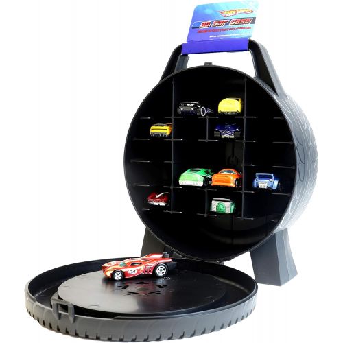  [아마존베스트]Hot Wheels 30-Car Storage Case With Easy Grip Carrying Handle