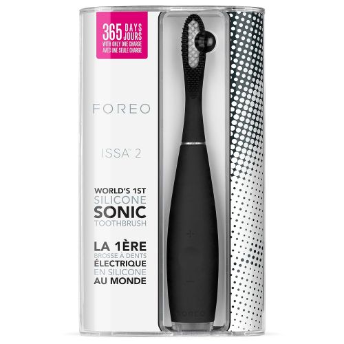  FOREO Issa 2 Rechargeable Electric Regular Toothbrush With Silicone and Pbt Polymer Bristles
