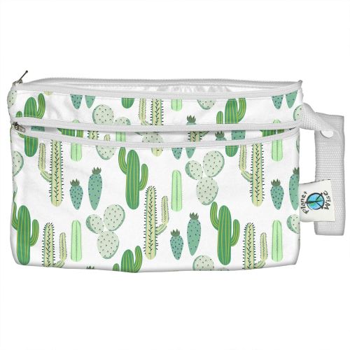  Planet Wise Clutch Wet/Dry Bag, Prickly Cactus, Made in The USA