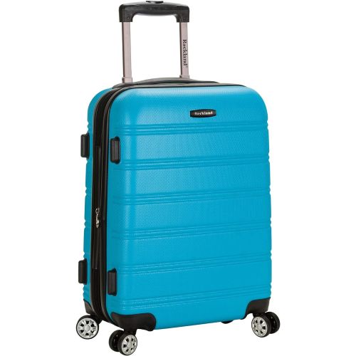  Visit the Rockland Store Rockland Melbourne Hardside Expandable Spinner Wheel Luggage, Turquoise, Carry-On 20-Inch