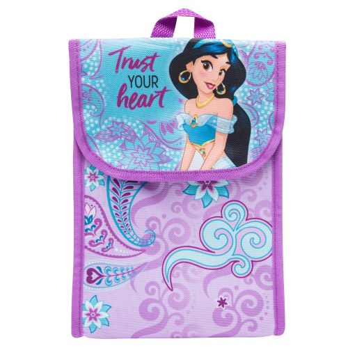  Aladdin Jasmine Disneys Aladdin Backpack Combo Set - Disney Aladdin Girls 6 Piece Backpack Set - Jasmine Backpack & Lunch Kit (Teal/Pink)