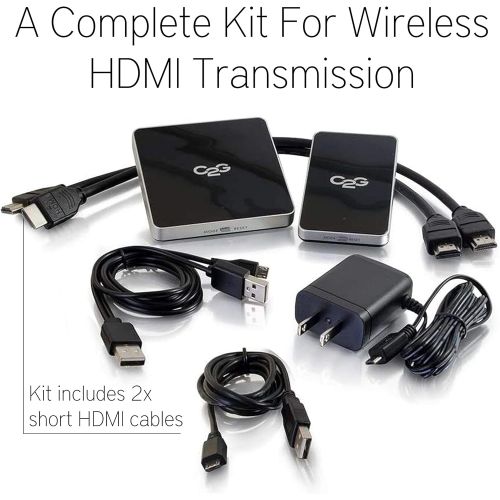  C2GCables to Go 29329 Wireless AV for HDMI Devices, TAA Compliant