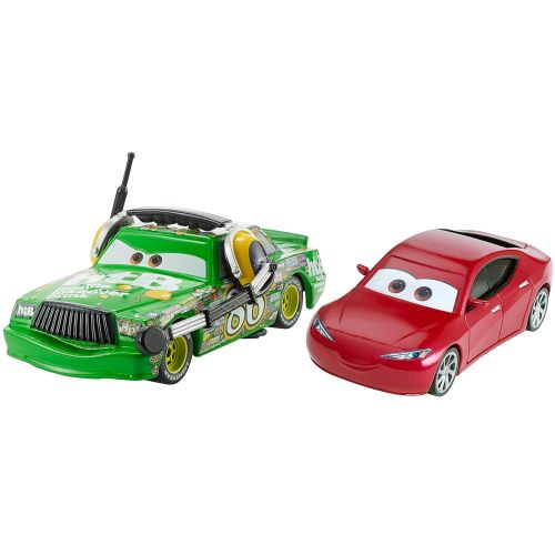 디즈니 Disney Cars Disney Pixar Cars Chick Hicks & Natalie Vehicles, 2 Pack