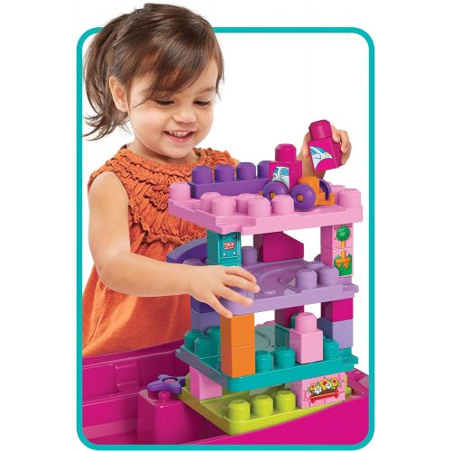 메가블럭 Mega Bloks Build ‘N Learn Table, Pink