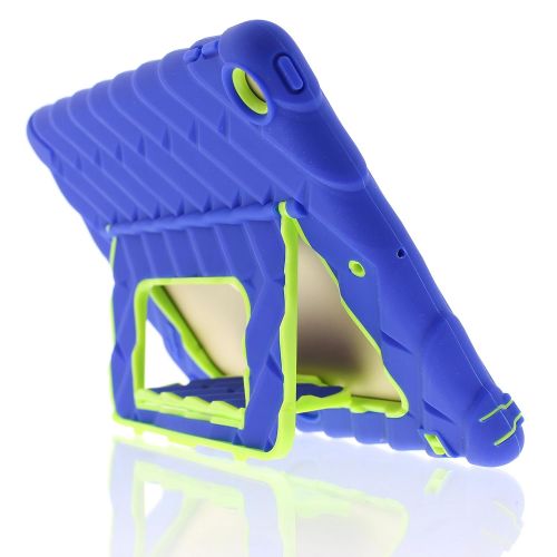  Gumdrop Cases Hideaway for the NEW iPad 9.7 (6th Gen) and iPad 9.7 (5th Gen) Rugged Tablet Case - Royal BlueLime