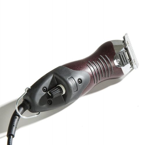  Wahl Professional Five Star Rapid Fire Clipper #8233-200  Great for Professional Stylists and Barbers  Variable Speed Rotary Motor  Red
