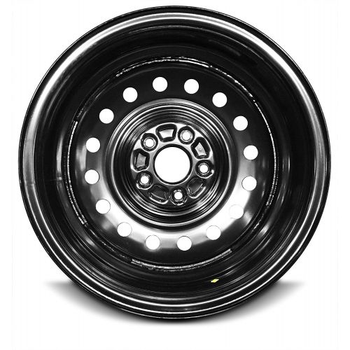  Road Ready Car Wheel For 2006-2007 Honda Civic 16 Inch 5 Lug Steel Rim Fits R16 Tire - Exact OEM Replacement - Full-Size Spare