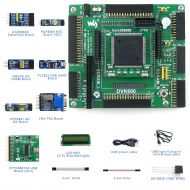CQRobot Designed for XILINX Spartan-3E Series, Features The XC3S500E MCU, DVK600 FPGA CPLD Core Board, Includes XILINX 3S500E Development Board+VGA PS2 Board+PL2303 Driver+AT45DBXX Board+F