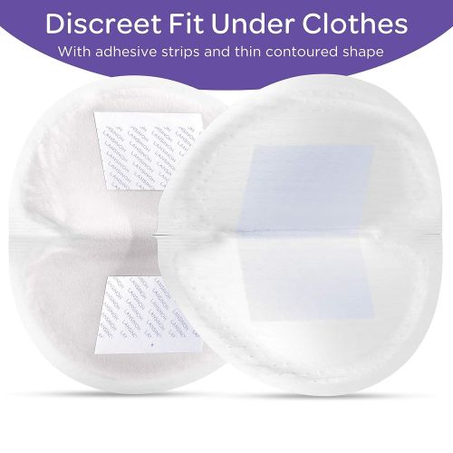 란시노 Lansinoh Stay Dry Disposable Nursing Pads for Breastfeeding, 36 count