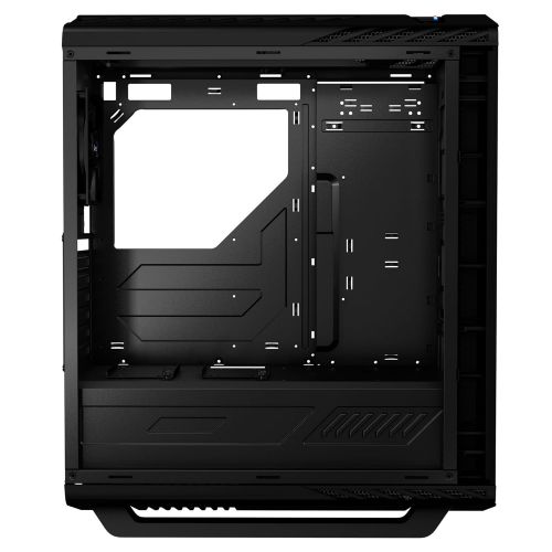  AeroCool Mid Tower Case with PWM Fan Hub and Watercooling Ready with USB 3.0, Black (P7-C1 Black)
