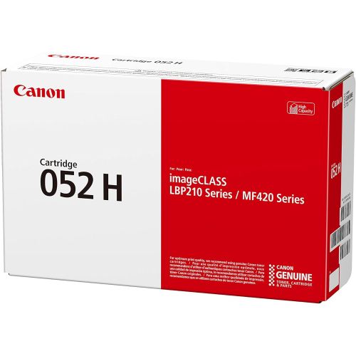 캐논 Canon Original 052 High Capacity Toner Cartridge - Black
