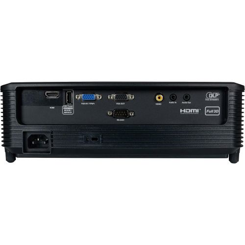 Optoma W341 3600 Lumens WXGA 3D DLP Projector with Superior Lamp Life and HDMI