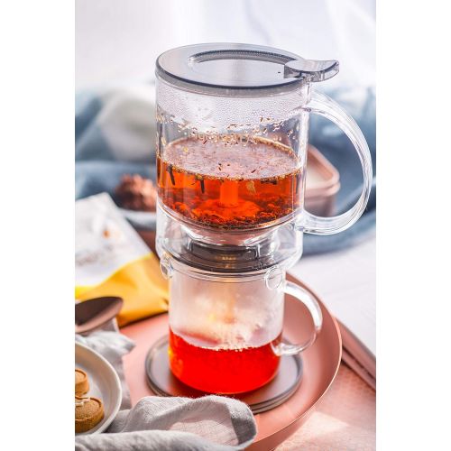  Adagio Teas IngenuiTEA 2 Bottom Dispensing Teapot, 16 oz.