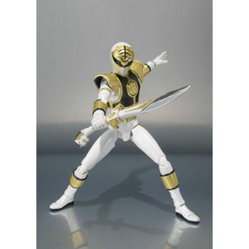  Tamashii Nations S.H. Figuarts Mighty Morphin Power Rangers White Ranger Figure