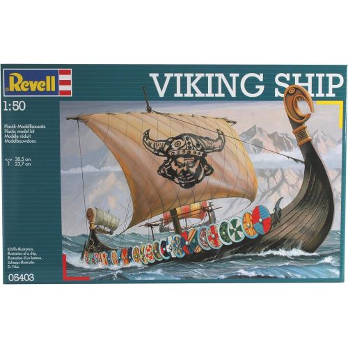  Revell of Germany Viking Ship Plastic Model Kit