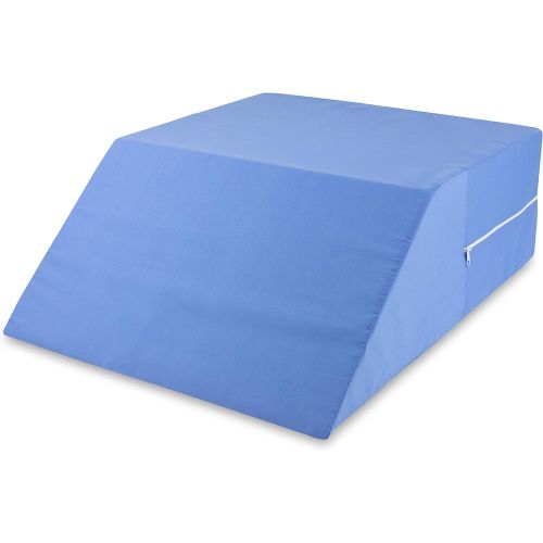  MABIS DMI Healthcare DMI Ortho Bed Wedge Elevated Leg Pillow, Supportive Foam Wedge Pillow for Elevating Legs, Improved Circulation, Reducing Back Pain, Post Surgery and...