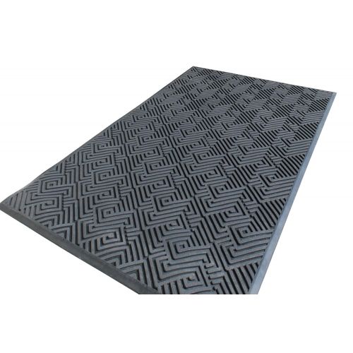  A1 Home Collections A1HCSM10 Maze Design Natural Rubber, Commercial/Residential Scraper Doormat