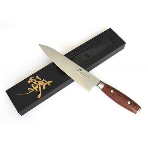 ZHEN Japanese VG-10 3 Layers forged steel Gyuto Chef Knife 8-inch Cutlery