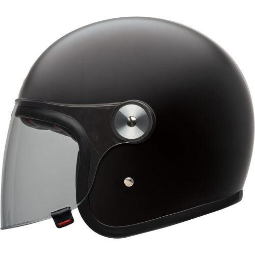 벨 Bell Riot Flip-Up Motorcycle Helmet (Solid Gloss White, Medium)