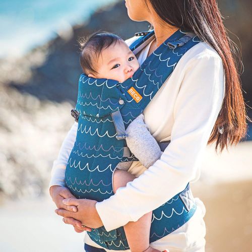  Beco Baby Carrier Beco Gemini Baby Carrier - Ahoy, Sleek and Simple 5-in-1 All Position Backpack Style Sling for...