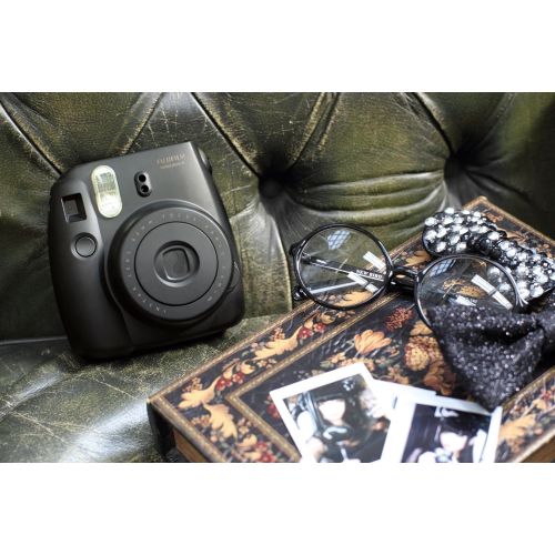 후지필름 Fujifilm Instax Mini 8 Instant Film Camera (Black) (Discontinued by Manufacturer)