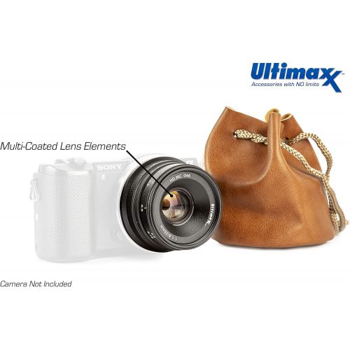  Ultimaxx 25MM f1.8 Manual Lens for Sony e Mount (NEX)