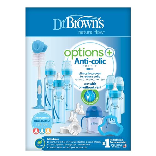  Dr. Browns Options Baby Bottles Gift Set, Pink