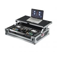 Gator Cases G-TOUR Series DJ Controller Road Case with Sliding Laptop Platform - Universal Fit for Small Controllers; (G-TOURDSPUNICNTLC)