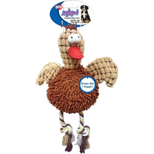  Ethical Pets Gigglers Chicken Dog Toy Assorted