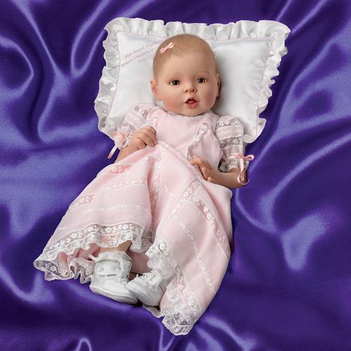  The Ashton-Drake Galleries Princess Charlotte of Cambridge Porcelain Royal Baby Doll